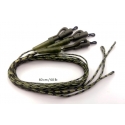 Leadcore lead clip 3 vnt. (60cm / 60lb)