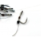 1. Karpinis pavadėlis 1 vnt. / fluorokarbonas 0,33 mm/ 16 cm